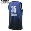 Camiseta Niños NBA All-Star 2023 Team 1 Kevin Durant 35 Nike Azul Swingman